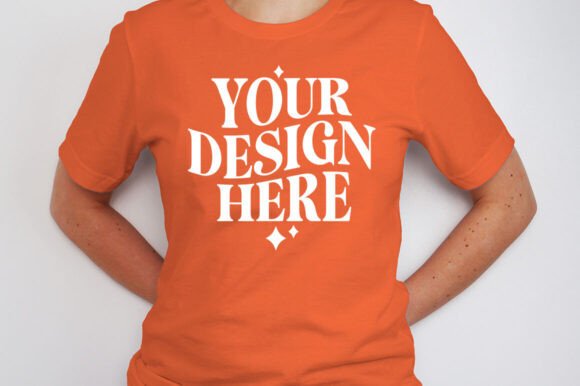 Bella Canvas 3001 Orange Mockup: A Designer's Review