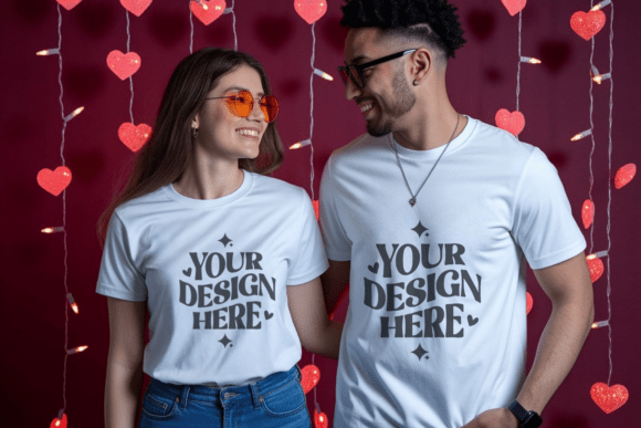 Bella Canvas Valentine Couple Mockup 1 Review