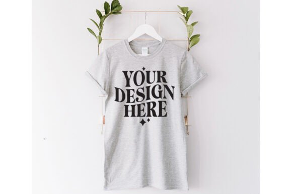 Gildan 64000 Mockup: Essential Graphics for Product Mockups