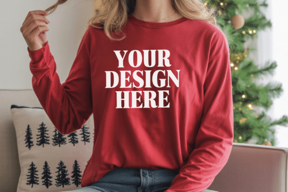Review: Christmas BC 3501 Long Sleeve Mockup 26